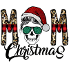 Crâne de Noël maman