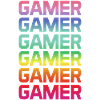 Gamer Rainbow Multiple