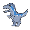 Dinosaur Velociraptor Kite