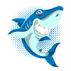 Shark sea monster animals
