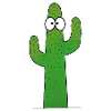 Cactus with Face