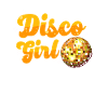 Disco-M�dchen Retro-Diskothek Disco-Tanzende Frau