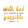 Bible verses in gold