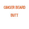 Roter Bart Ginger Bartträger