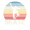 Skateboarding Sunset Skater Boys Gift