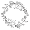 wreath gray