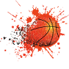 Basket basketteur basketteuse ballon joueur