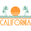 California Beach Graphic