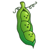 Nice green peas