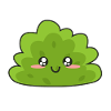 Happy garden bush