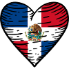 Drapeau République dominicaine