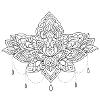 Mandala underboob