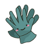 Netter Garten-Handschuhe