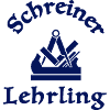 Schreinerlehrling Zunftzeichen Blau