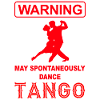 Couple de danse Tango