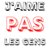 J'aime pas les gens