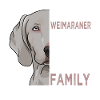 Weimaraner grau hund Geschenkidee