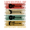 Guitare Guitariste Guitariste musicien cadeau