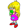 Child with pacifier