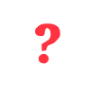 Red question mark