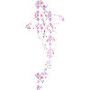 Koi carp mosaic