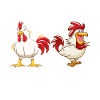 Hühner Henne lustiger Spruch Geschenkidee