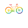 Modernes Pride Bike