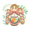 Matryoshka Russia Babushka doll