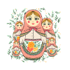 Matryoshka Russia Babushka doll