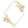 Pampas grass diamond design idea
