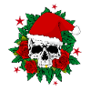 X mas skull