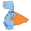 Dinosaur hero
