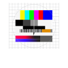Motif de test rétro