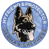 German shepherd, friend