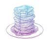 Pancake pancake icon