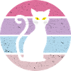 Katze Retro Geschenkidee