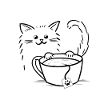 Cat Tea-shirt