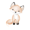 Süßer Babyfuchs
