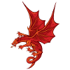 Impressive Red Dragon
