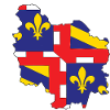 map of burgundy