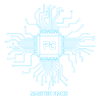Blaues PC-Master-Race - CPU-Nerd