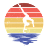 Gymnastique - Gymnastique Rétro Silhoutte - Gymnaste