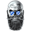 Bavarian hipster skull