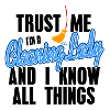 Cleaning lady gift