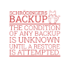 "Schrödingers Backup" | Computer, Admin