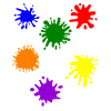 Farbkleckse