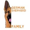 German shepherd gift owner