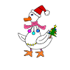 Christmas goose
