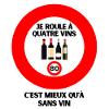 limite de vitesse à 80