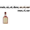 Conjonctions de coordination, pastis